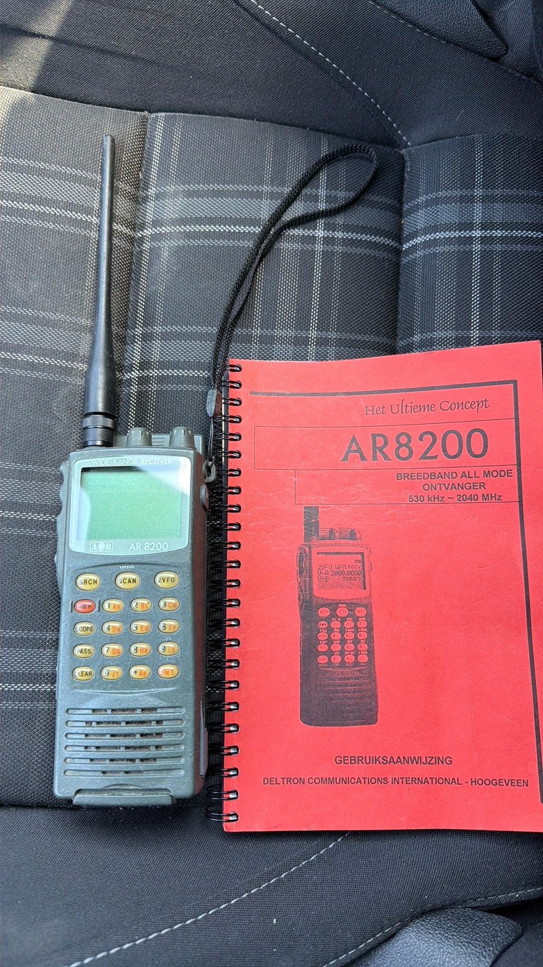 Aor 8200 breedband ontvanger, Telecommunicatie, Ophalen of Verzenden, Zo goed als nieuw, 500 kanalen of meer