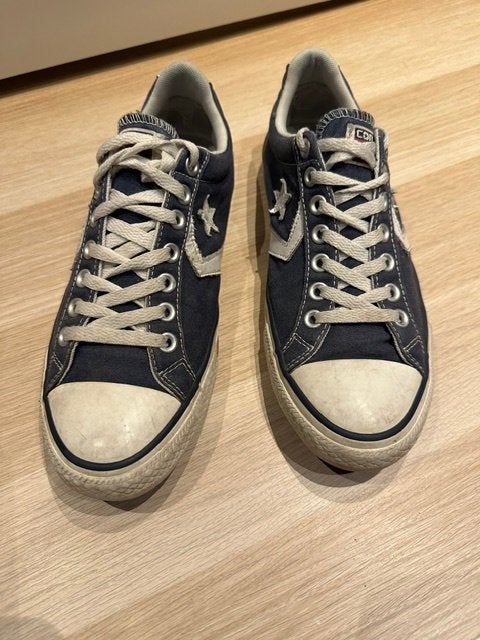 Converse Star Player Sneakers Maat 43 – Donkerblauw, Blauw, Ophalen of Verzenden, Sneakers of Gympen, Gedragen