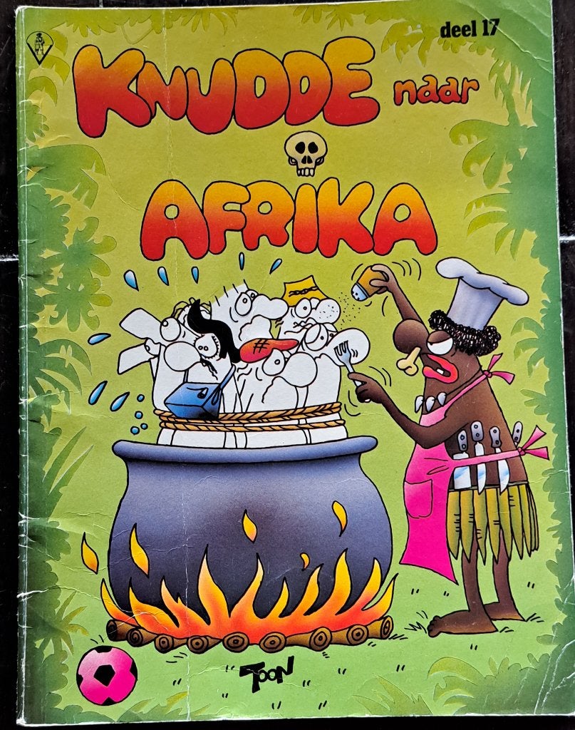 FC Knudde naar Afrika (deel 17), Eén stripboek, Ophalen of Verzenden, Zo goed als nieuw