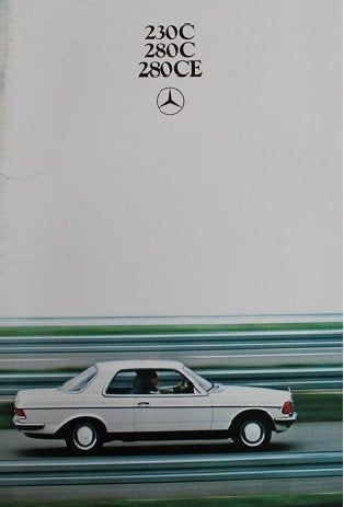11 MERCEDES autofolders +4 dubbele, 70-80ies Te koop als set, Ophalen of Verzenden, Zo goed als nieuw, Mercedes