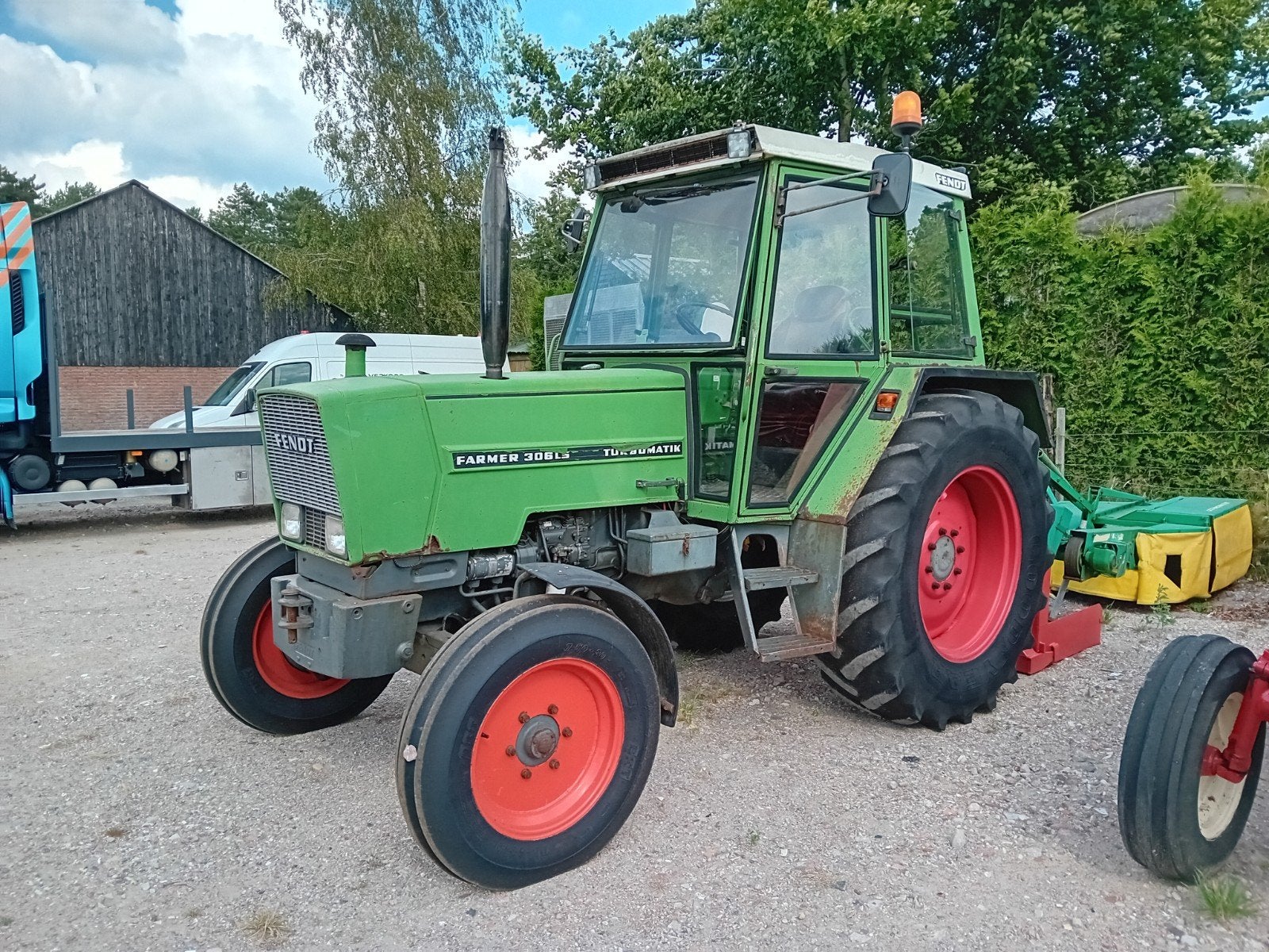 Fend 306ls  40 km uitvoering, Ophalen, Gebruikt, Meer dan 10000, Tot 80 Pk
