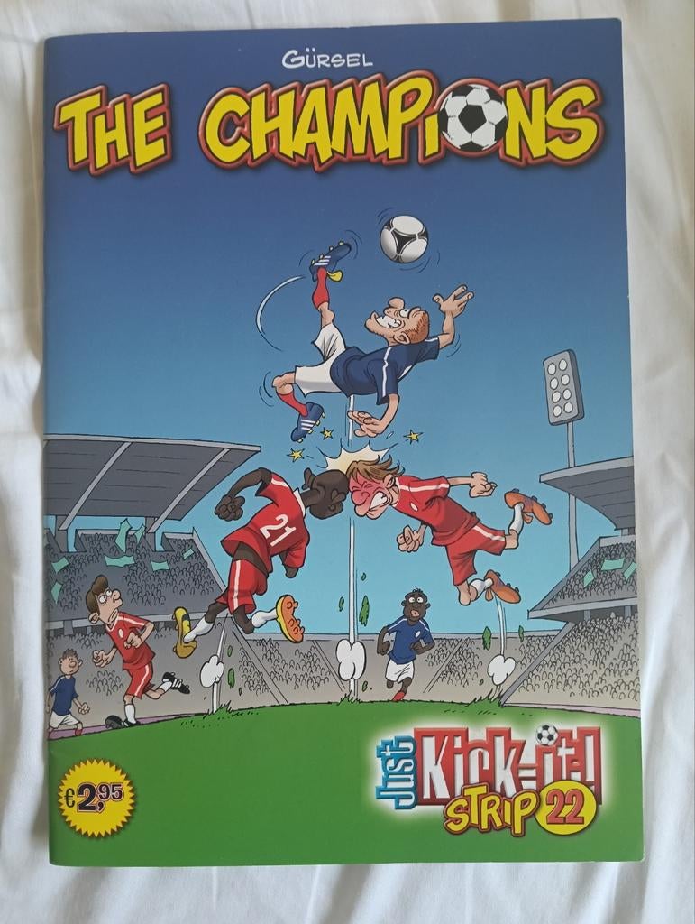 The Champions - Just Kick-it! Strip 22, Boeken, Stripboeken, Eén stripboek, Ophalen of Verzenden, Zo goed als nieuw, Gürsel