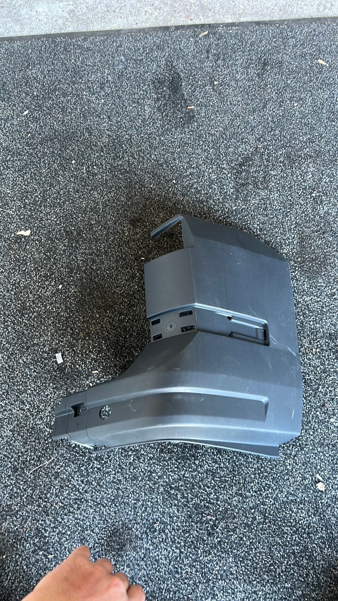 Volkswagen crafter Bumper hoek rechts 63330450, Ophalen, Zo goed als nieuw