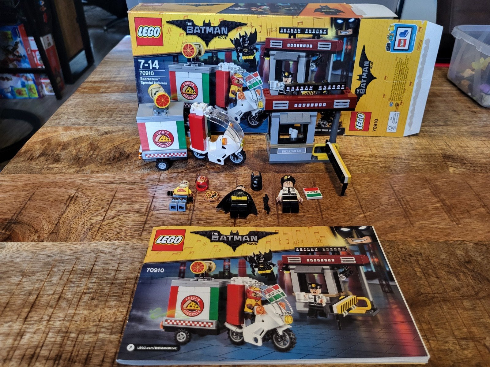 The Lego Batman Movie set 70910, Gebruikt, Overige thema's, Lego, Ophalen of Verzenden