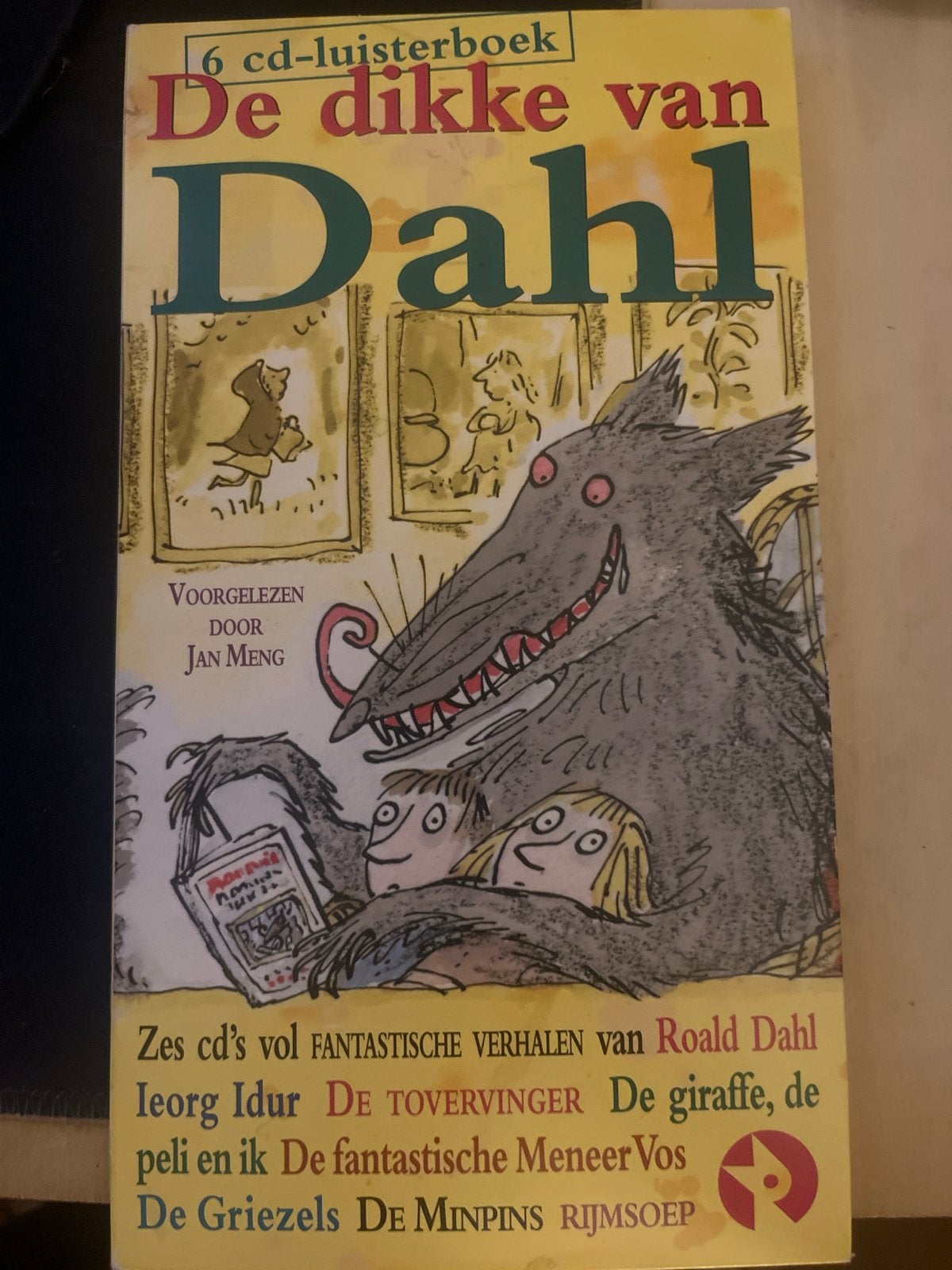 De dikke van Dahl - 6 cd-luisterboek voorgelezen, Cd's en Dvd's, Cd's | Kinderen en Jeugd, Gebruikt, Boxset, Ophalen of Verzenden