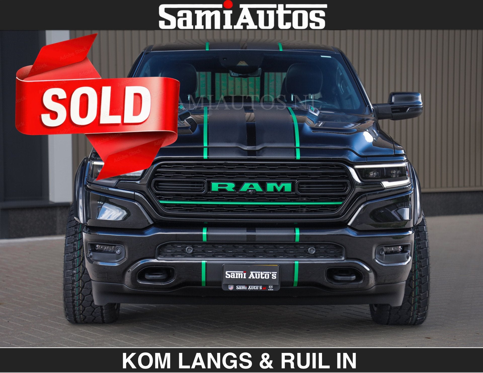 Dodge Ram HULK PACK | LIMITED 5.7 V8 HEMI | HUD | WIDE BODY, Automaat, Dealer onderhouden, Gebruikt, 5654 cc