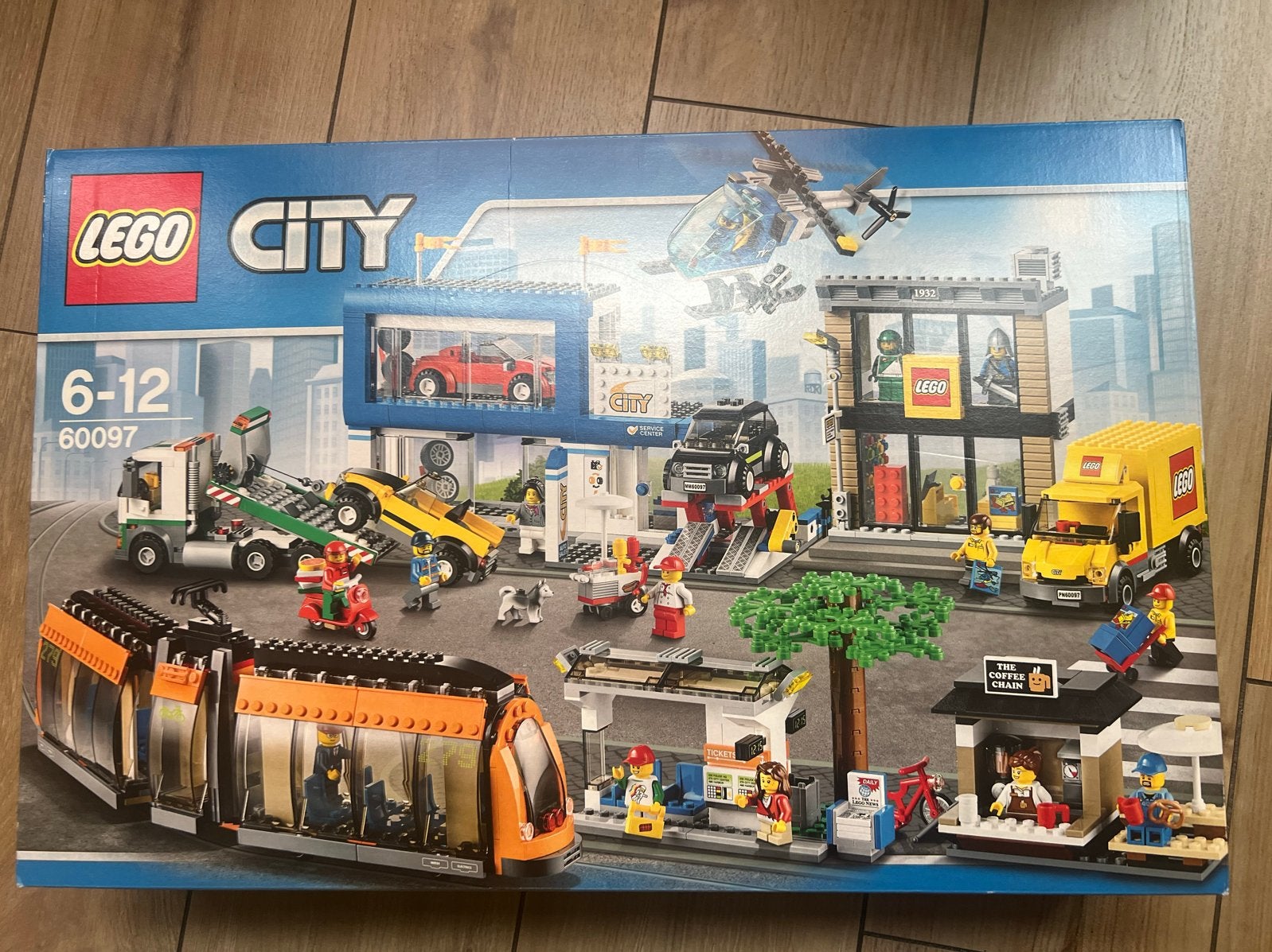 LEGO City 60097 Stadsplein - Grote set met veel details, Ophalen, Nieuw