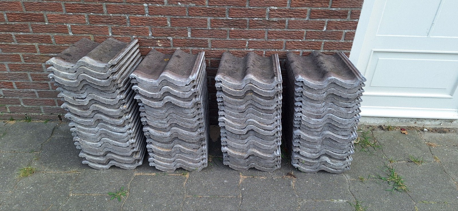 Dakpannen, Ophalen, Overige materialen, 15 m² of meer, Dakpannen