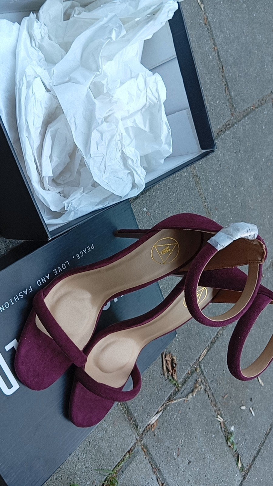 Miss Guided suede bordeaux rode pumps hakken nieuw, Pumps, Overige kleuren, Nieuw, Ophalen of Verzenden