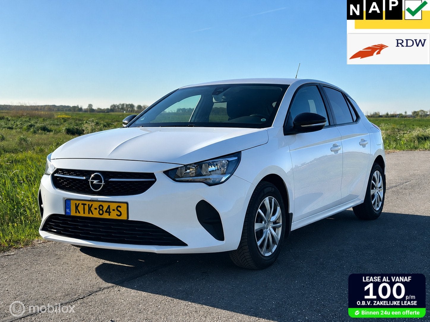 Opel Corsa 1.2 | Carplay | PDC | Stuurlverwarming | EXPORT |, Stof, Gebruikt, Zwart, Overige carrosserieën