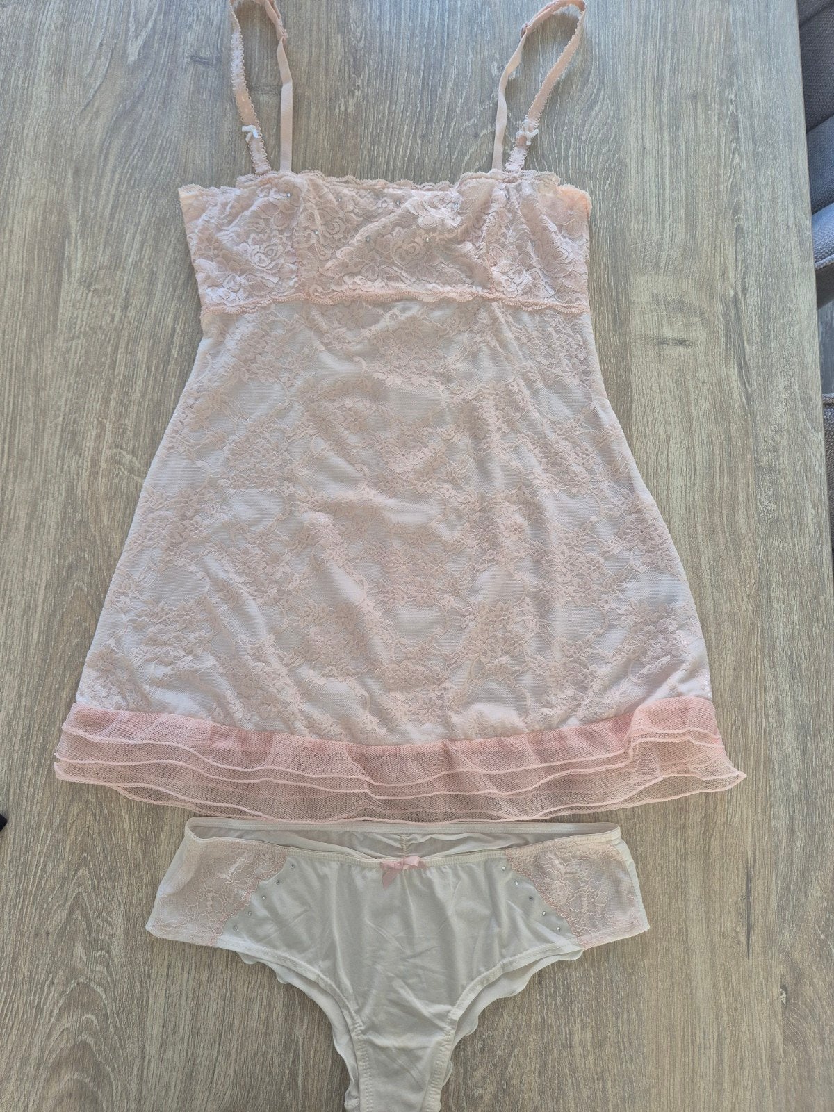 Setje Hunkemoller, Hunkemöller, Ophalen of Verzenden, Zo goed als nieuw, Maat 38/40 (M)