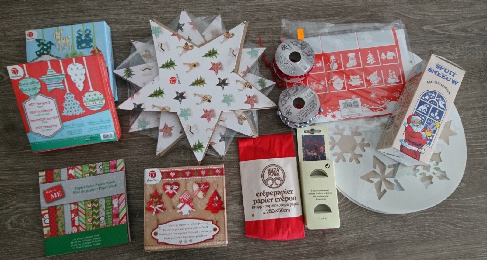 diverse kerst knutselspullen, Ophalen of Verzenden, Zo goed als nieuw