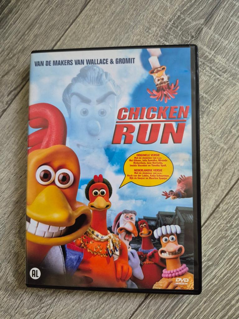Chicken Run DVD - Wallace & Gromit makers, Europees, Gebruikt, Alle leeftijden, Ophalen of Verzenden