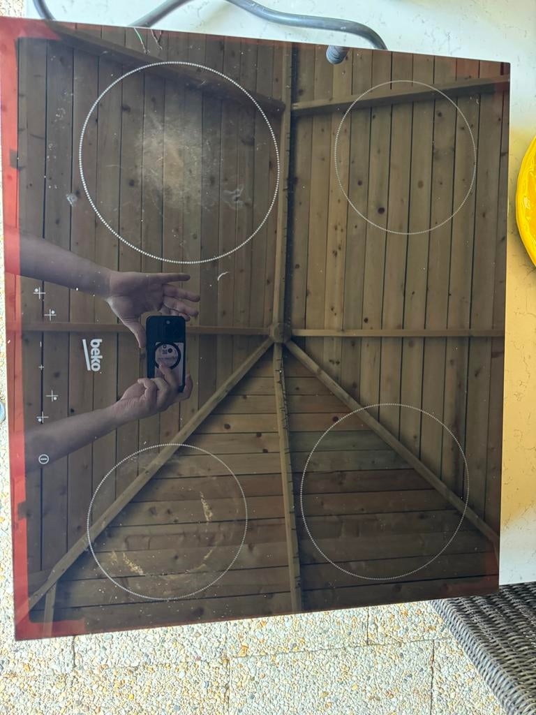 Beko Kookplaat - 4 Zones, Witgoed en Apparatuur, Gebruikt, Inbouw, Inductie, 4 kookzones