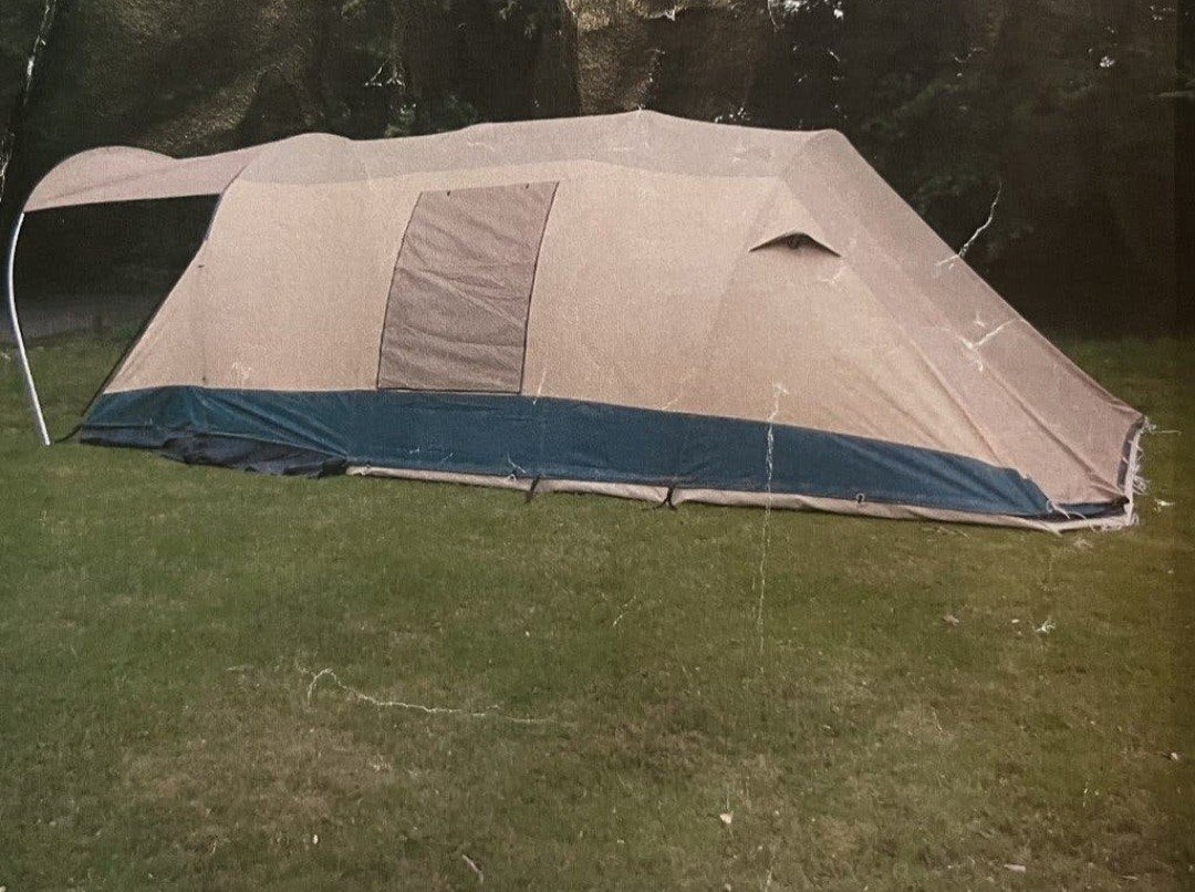 tunneltent / gezinstent Baco 395 lux MOET WEG, Ophalen