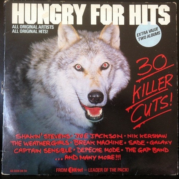Ruil of koop Hungry For Hits (Dubbel LP K-tel 1984), Gebruikt, Ophalen of Verzenden, Pop, 12 inch