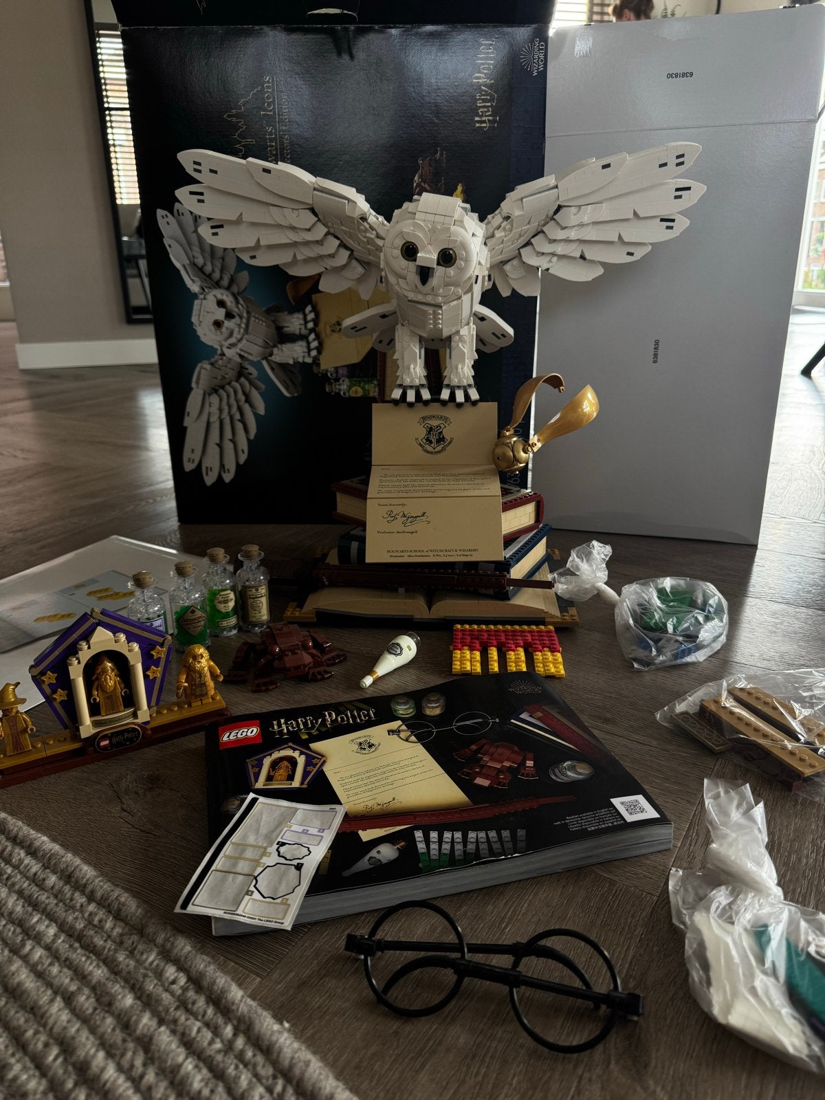 LEGO Harry Potter Zweinstein Iconen Collectors' Edition, Ophalen of Verzenden, Zo goed als nieuw