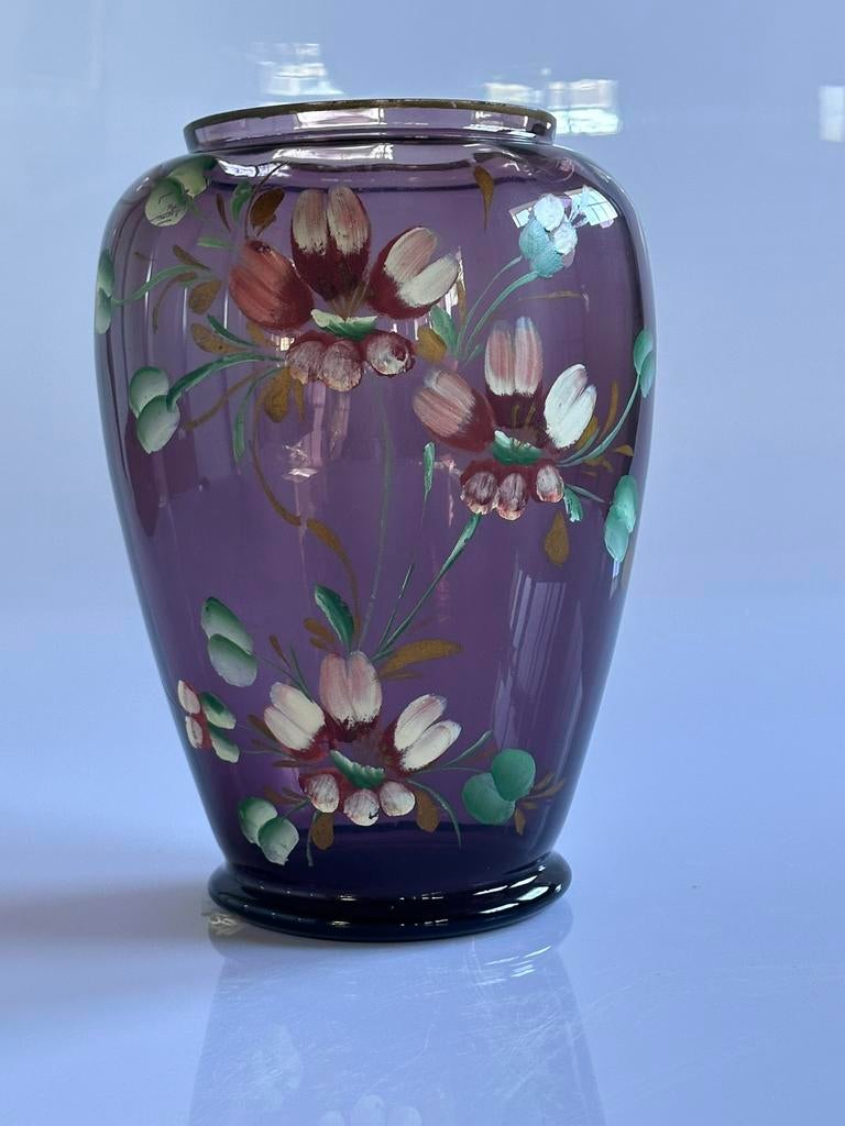 Doyen vaas handbeschilderd Art Deco ca. 1920, Ophalen of Verzenden