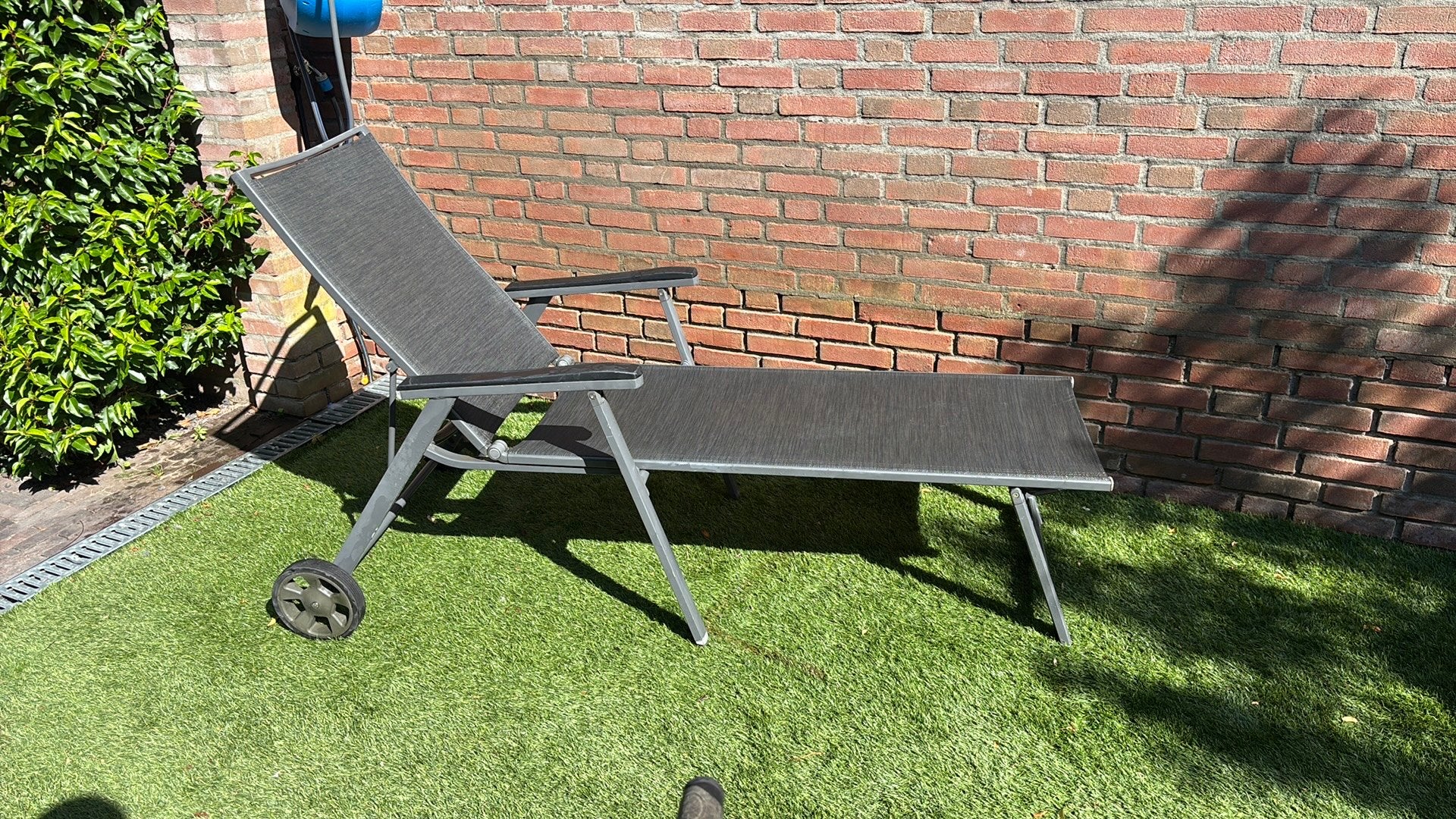 Ligbed tuin lounge bank, Tuin en Terras, Ophalen, Zo goed als nieuw