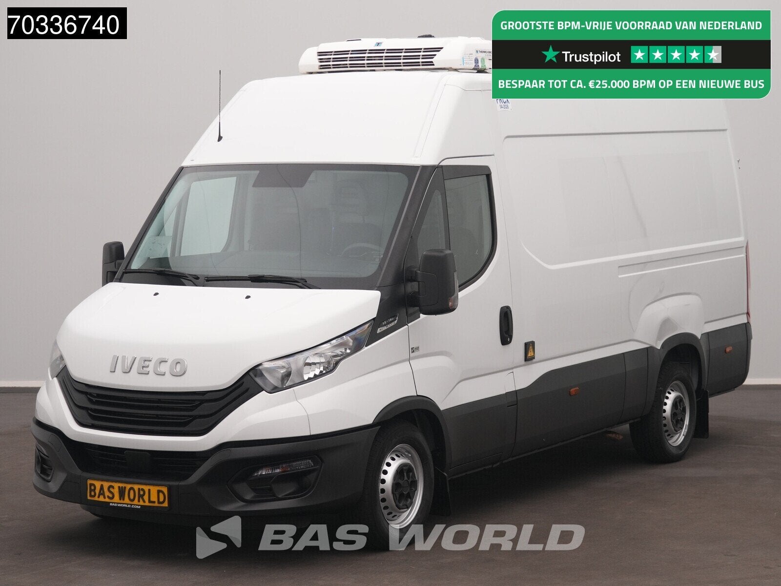 Iveco Daily 35S16 Automaat Koel/Vrieswagen -15 Kerstner Ther, Auto's, Automaat, Stof, Gebruikt, Iveco