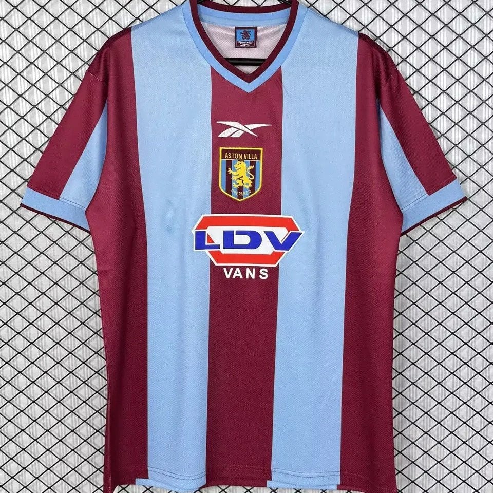 Aston Villa thuis shirt retro 1999/00 | Nieuw + Bedrukking, Sport en Fitness, Verzenden, Nieuw, Shirt
