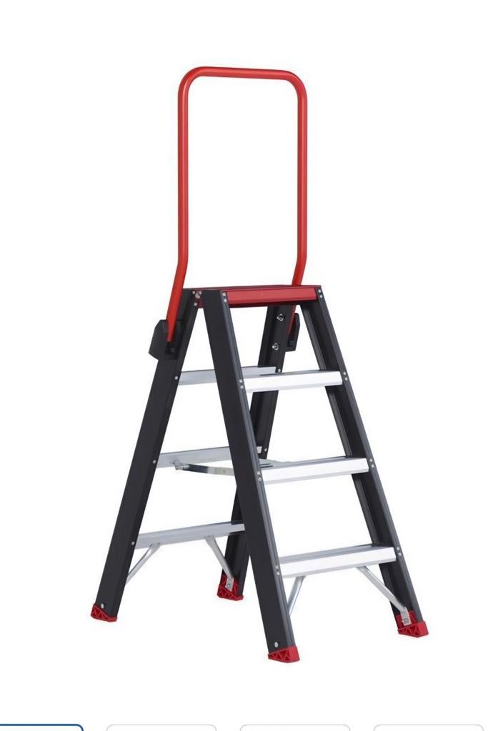 Altrex Trap Taurus TDO 2X4 95CM Zwart - Stevige Huishoudtrap, Doe-het-zelf en Verbouw, Ophalen, Trap, Nieuw, Opvouwbaar of Inschuifbaar