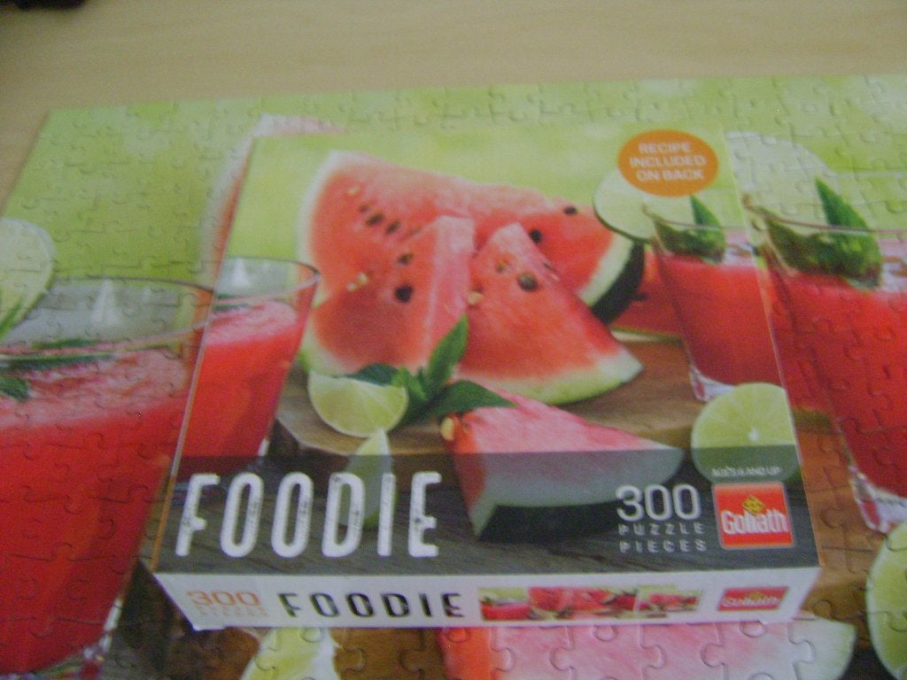 meloen legpuzzel 300 stukjes, Ophalen, Minder dan 500 stukjes, Zo goed als nieuw, Legpuzzel