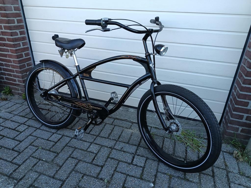 Dikke Electra 'Rat rod' beach cruiser fiets, Ophalen, Gebruikt, Cruiser, Heren
