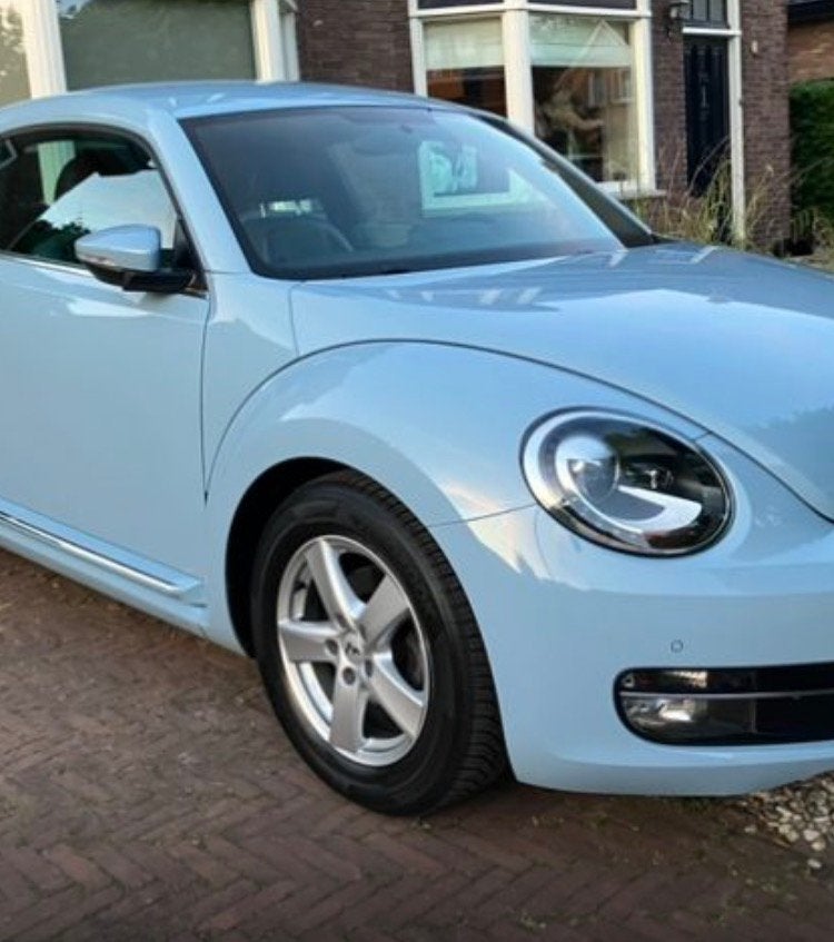 Mooie vw beetle velgen met all season banden koopje! 275,-, Ophalen, 16 inch, Banden en Velgen, All Season