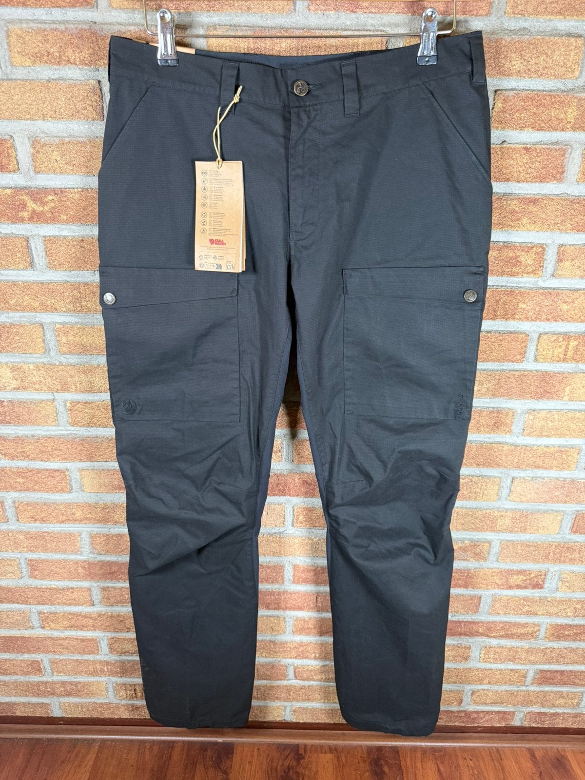 Fjall Raven Abisko Hybrid Trail Trs Men’s - Maat 50, Ophalen of Verzenden, Nieuw, Maat 48/50 (M), Zwart