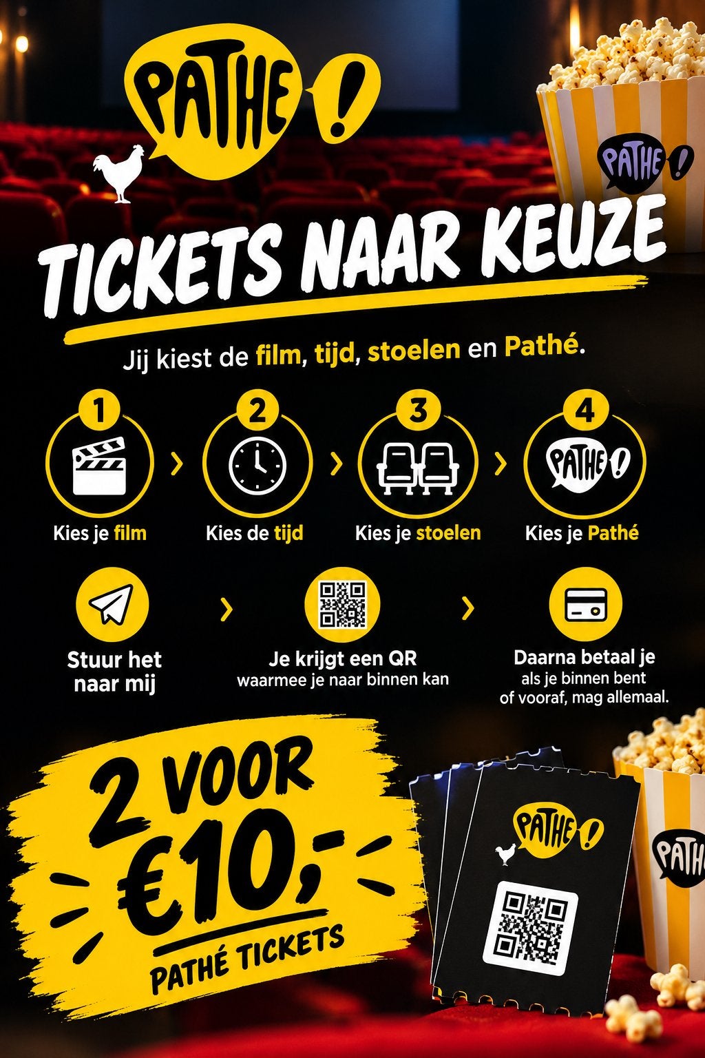 Pathé tickets naar keuze