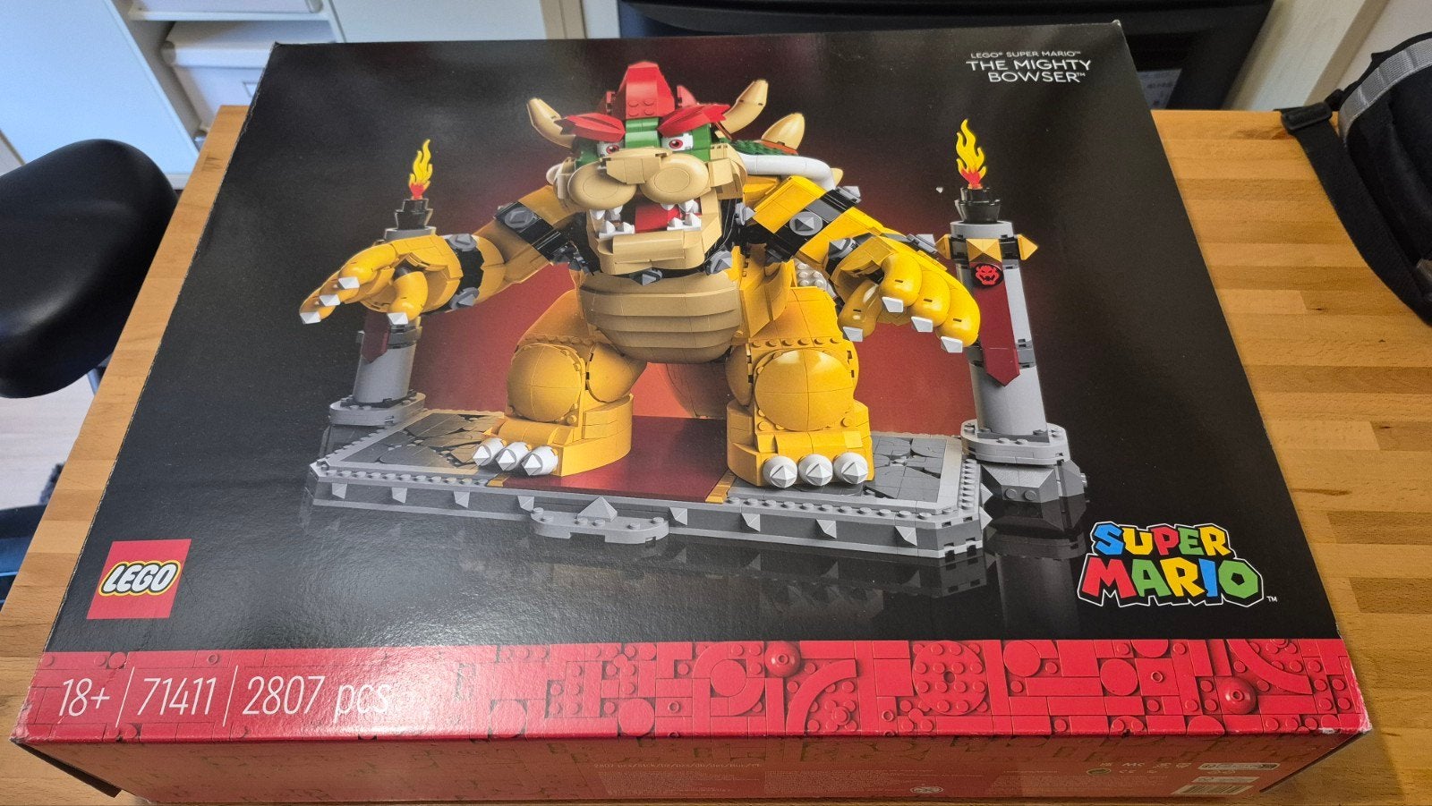 LEGO 71411 - Mighty Bowser, Ophalen, Zo goed als nieuw