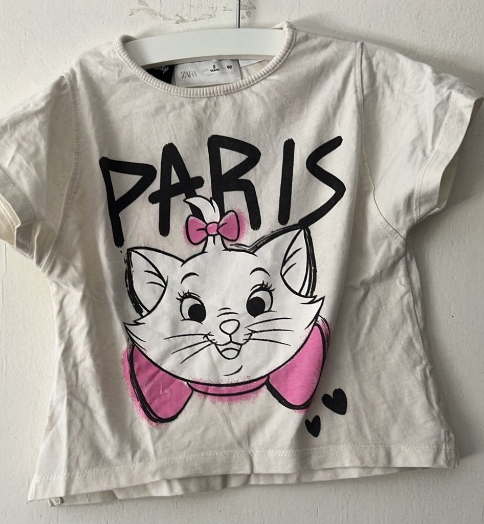 Zara maat 92 marie tshirt, Kinderen en Baby's, Kinderkleding | Maat 92, Zo goed als nieuw, Zara, Shirt of Longsleeve, Verzenden