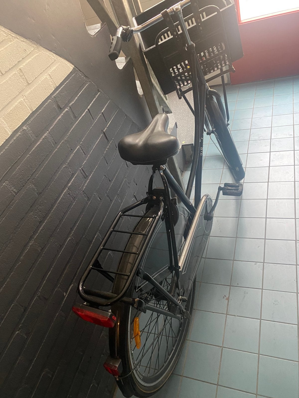 Oma fiets, Ophalen, Zo goed als nieuw