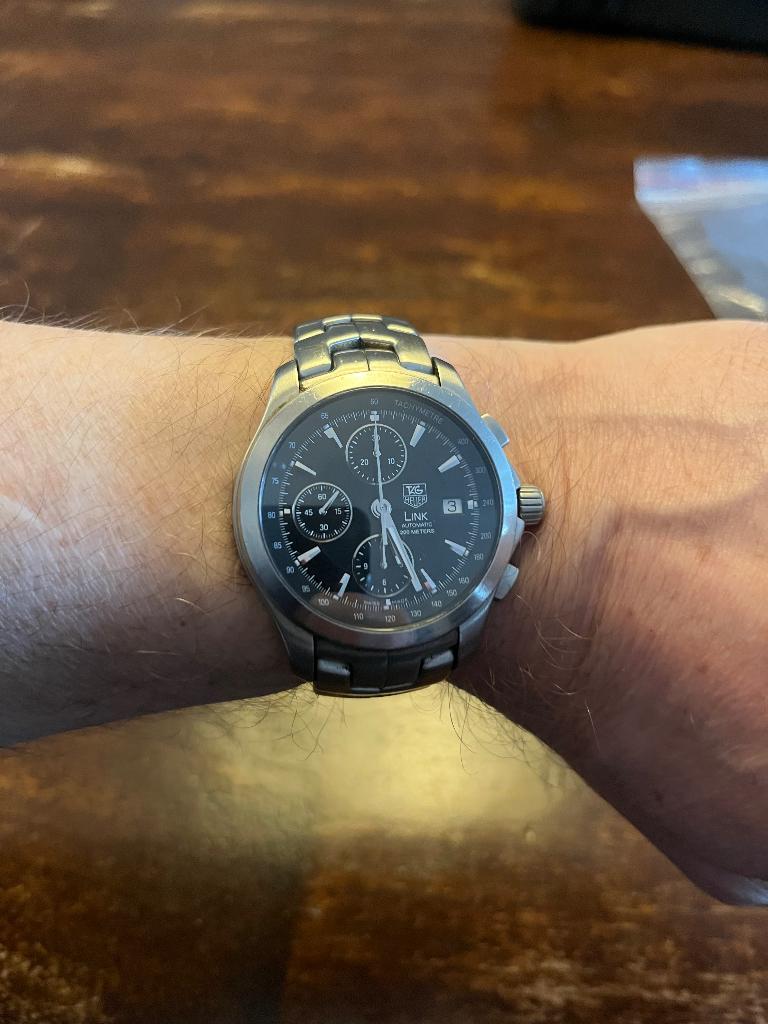 Tag Heuer Link automatic, Ophalen, Staal, Staal, Polshorloge