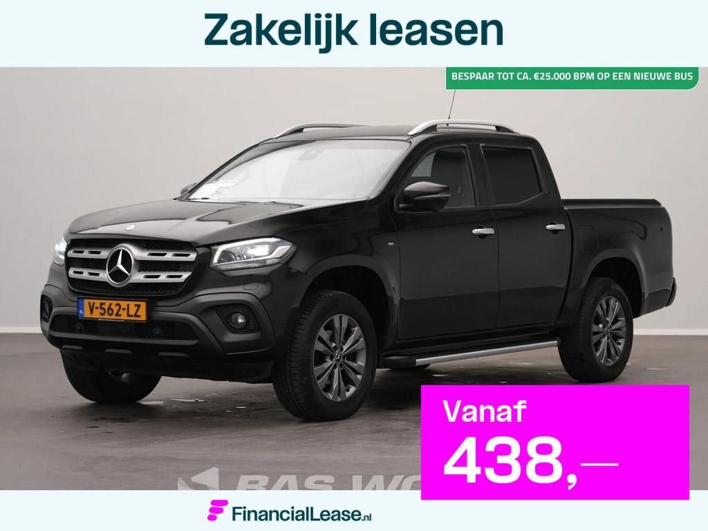 Mercedes X-Klasse 250d 4-matic Automaat Trekhaak LED Xenon N, Stof, Gebruikt, Zwart, Origineel Nederlands