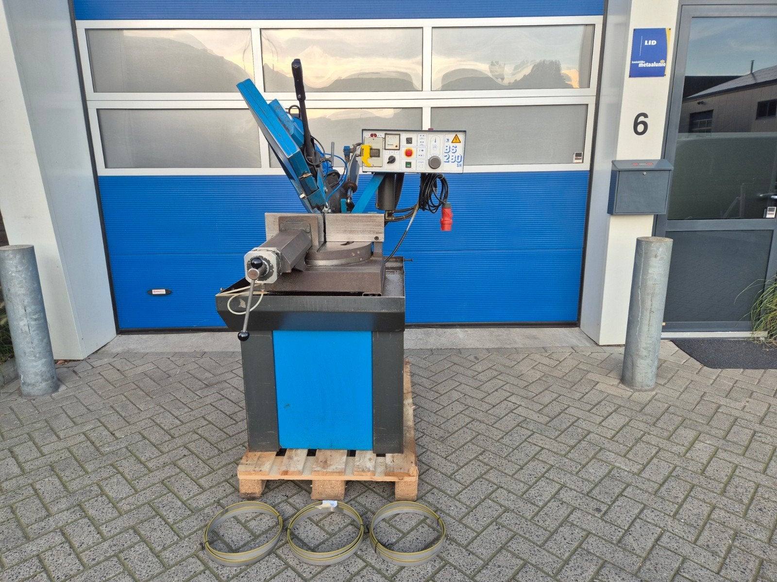 IMET BS-280 SH Lintzaagmachine Semi-automatische, Doe-het-zelf en Verbouw, Gebruikt, 70 mm of meer, Info@bolkmachinehandel.nl