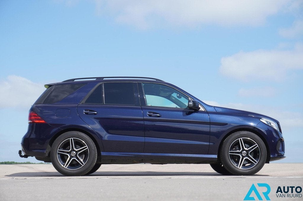 Mercedes GLE-klasse 350 d 4MATIC * Grijs kenteken * 3500 KG, Auto's, Automaat, Gebruikt, 258 pk, Blauw
