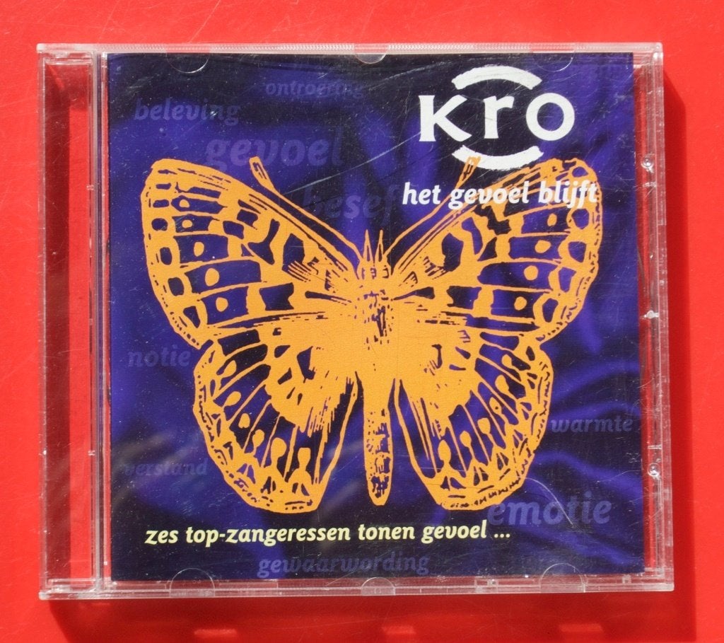 cd Het gevoel blijft Kro met Jenny Arean + Marjol Flore, Ophalen of Verzenden, Gebruikt, Pop, Verzamelalbum