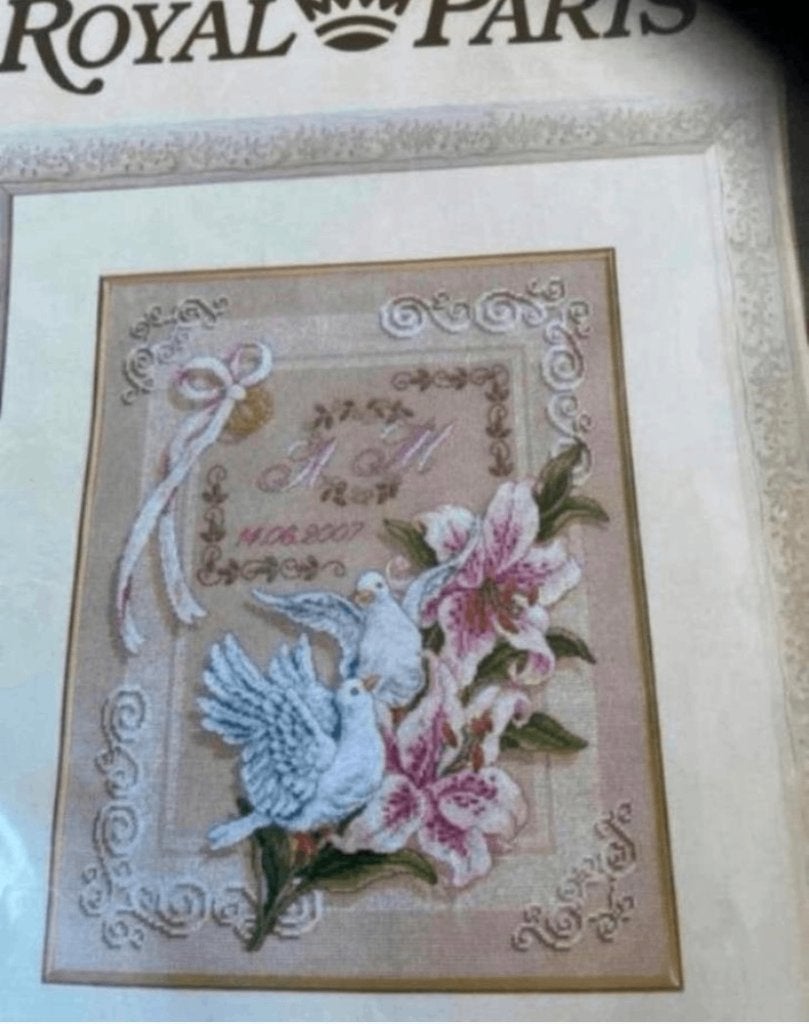 BORDUURPAKKET ROYAL PARIS MARIAGE, Verzenden, Nieuw, Handborduren, Borduurpakket