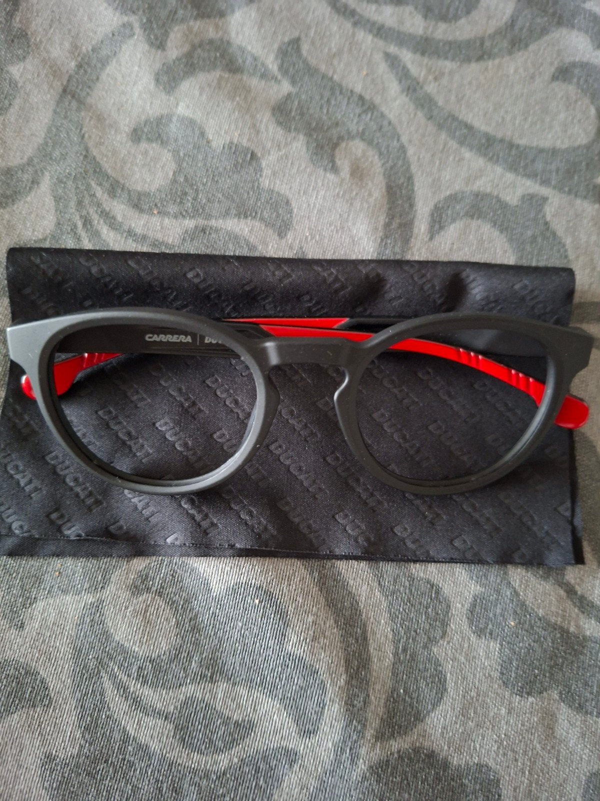 Carrera Ducati montuur - Zwart/Rood Montuur, nieuw, Zwart, Carrera, Nieuw, Ophalen of Verzenden