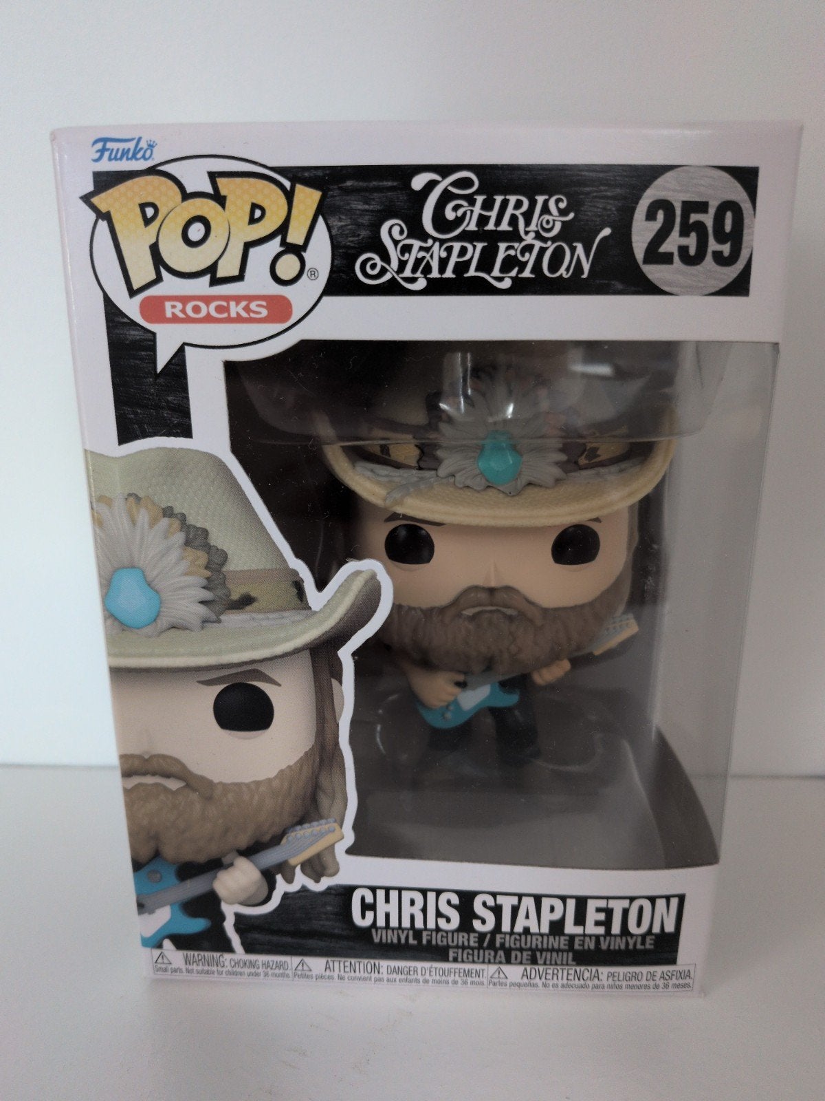 Funko Pop! Rocks Chris Stapleton #259, Ophalen of Verzenden, Nieuw