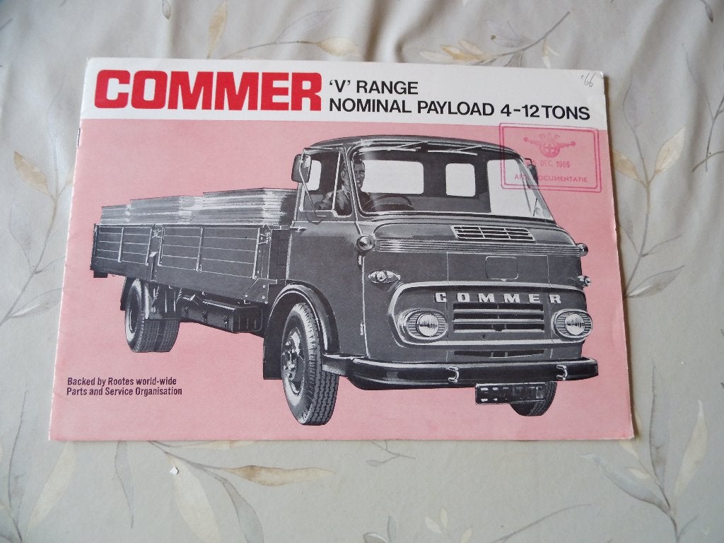 Commer V Range - Rootes, Verzenden, Zo goed als nieuw, Overige merken