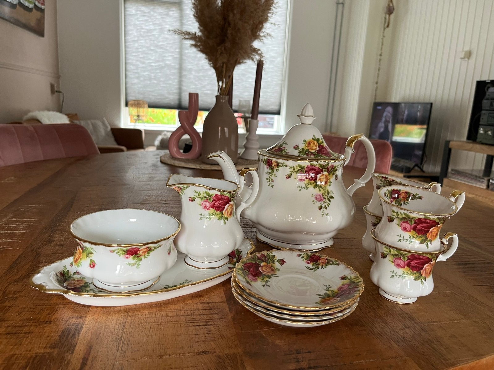Royal Albert Old Country Roses Theeservies, Ophalen