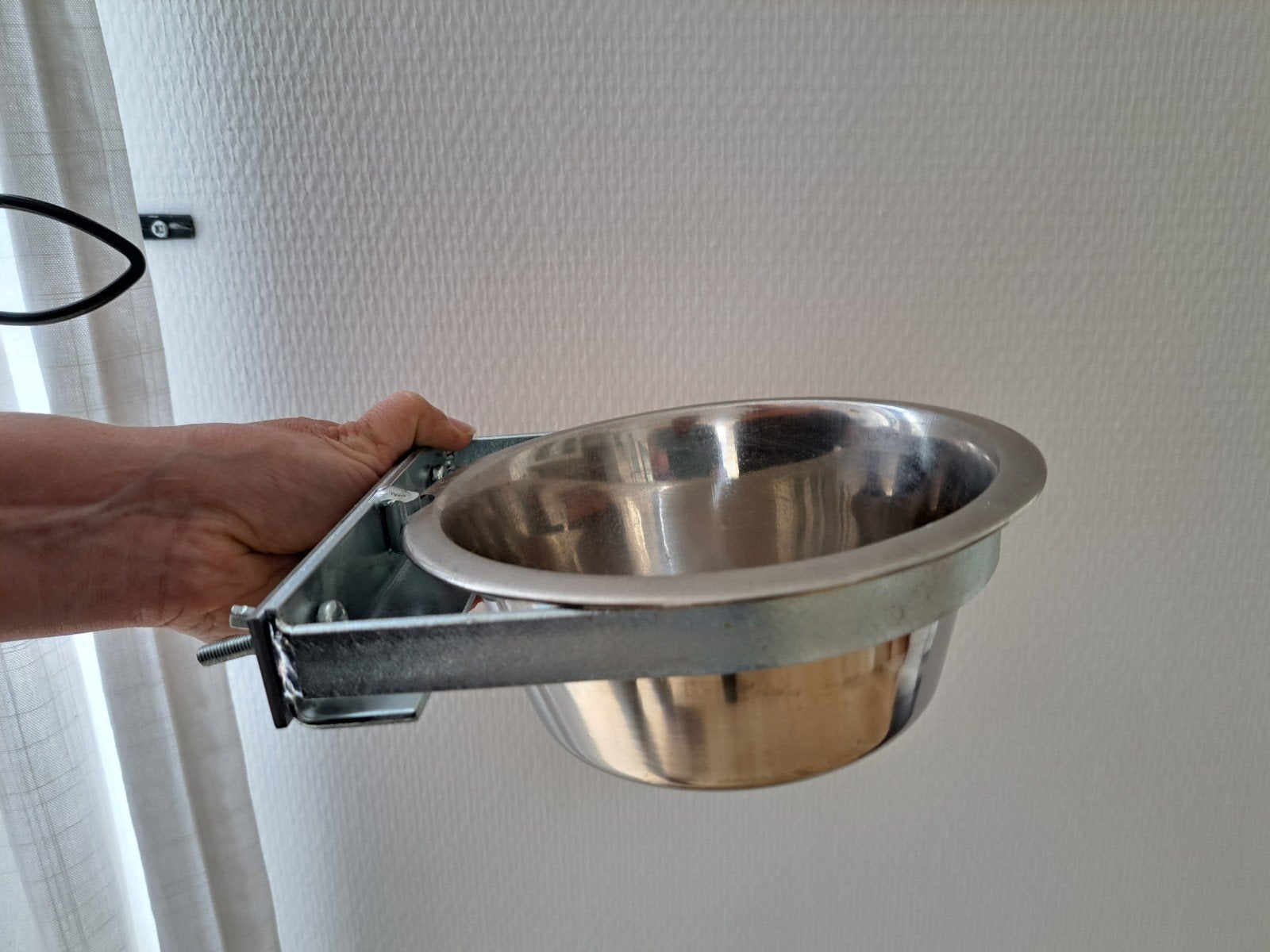 Beugel met waterbak voor in bench hond, nieuw, Ophalen of Verzenden, Nieuw