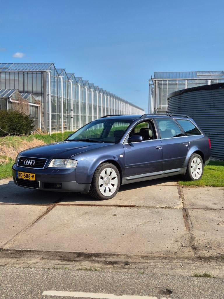 Audi a6 avant 4.2 quattro 2003 Blauw, Auto's, Automaat, 4172 cc, 8 cilinders, Blauw