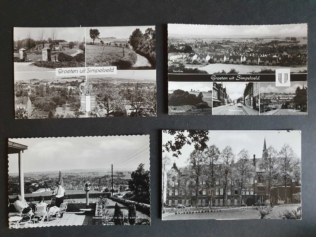 Ansicht Collectie SIMPELVELD (13x), Verzamelen, Ophalen of Verzenden, Voor 1920, Limburg