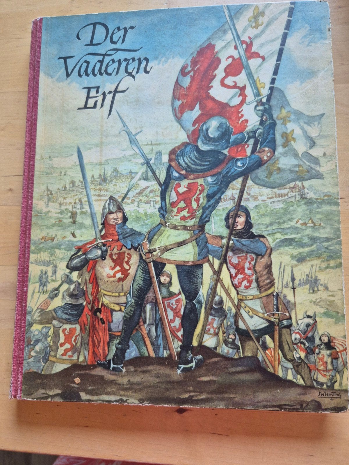 Der Vaderen Erf - Historisch Boek met Rijke Illustraties, Boeken, Ophalen of Verzenden, 20e eeuw of later, Zo goed als nieuw, J.W. Heijting