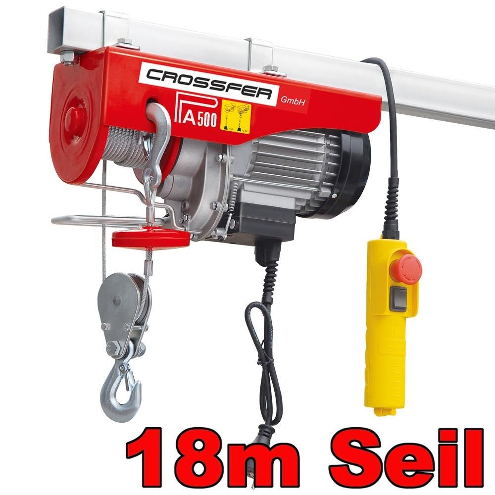 takel, hijstakel, lier, bouwtakel, kraan 500kg / 18M kabel, Doe-het-zelf en Verbouw, Verzenden, Nieuw, Elektrisch