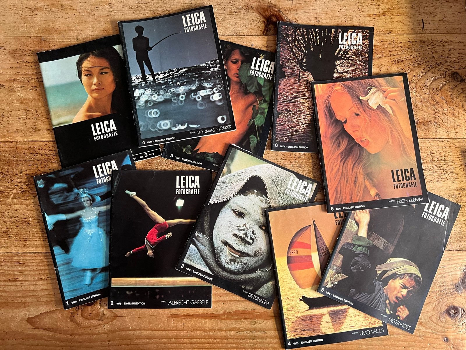Leica Fotografie tijdschriften - x10 (1975 compleet!), Ophalen of Verzenden, Gelezen